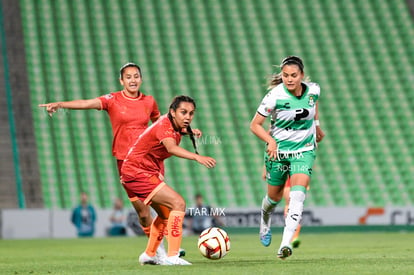 María Sánchez, Alexxandra Ramírez | Santos vs FC Juárez J13 C2023 Liga MX femenil