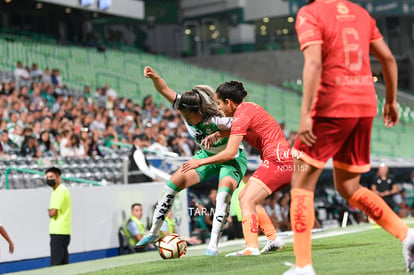 Perla Navarrete, Alexxandra Ramírez | Santos vs FC Juárez J13 C2023 Liga MX femenil