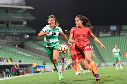 Paola González, Alejandra Curiel | Santos vs FC Juárez J13 C2023 Liga MX femenil