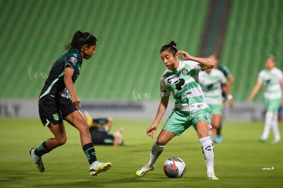 Brenda Díaz, Daniela García | Santos vs Leon femenil