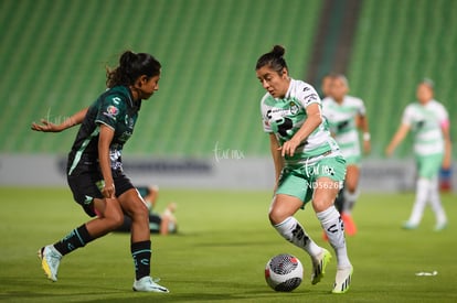 Brenda Díaz, Daniela García | Santos vs Leon femenil