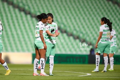 Juelle Love, Alexxandra Ramírez | Santos vs Leon femenil