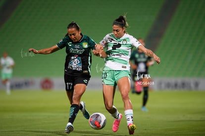 Lia Romero, Marypaz Barboza | Santos vs Leon femenil