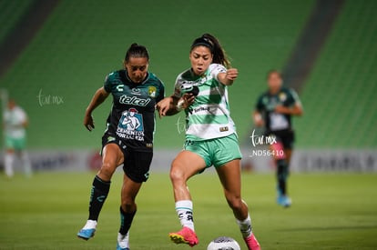 Lia Romero, Marypaz Barboza | Santos vs Leon femenil