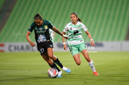 Michel Ruiz, Marypaz Barboza | Santos vs Leon femenil