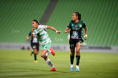 Michel Ruiz, Marypaz Barboza | Santos vs Leon femenil