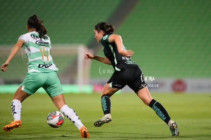 Katia Estrada, Mayalu Rausch | Santos vs Leon femenil