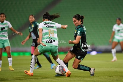 Katia Estrada, Mayalu Rausch | Santos vs Leon femenil