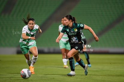 Katia Estrada, Mayalu Rausch | Santos vs Leon femenil