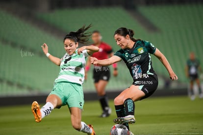 Katia Estrada, Mayalu Rausch | Santos vs Leon femenil