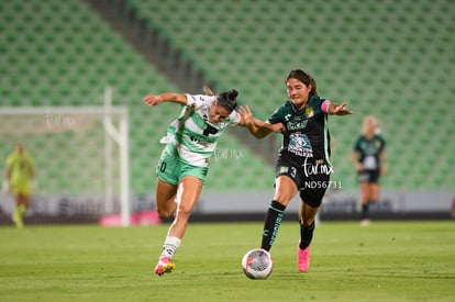 Lia Romero, Karen Gómez | Santos vs Leon femenil