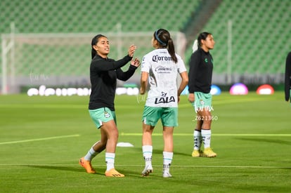 Brenda León, Maika Albéniz | Santos vs Leon femenil