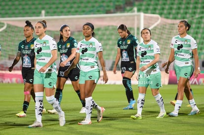 Juelle Love, Lourdes De León, Daniela García | Santos vs Leon femenil