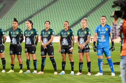 Maria Souza, Isabela Esquivias, Marypaz Barboza, Mayalu Raus | Santos vs Leon femenil