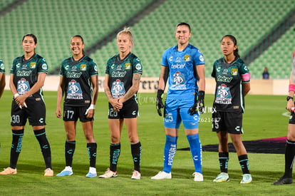 Isabela Esquivias, Brenda Díaz, Linda Bravo, Marypaz Barboza | Santos vs Leon femenil