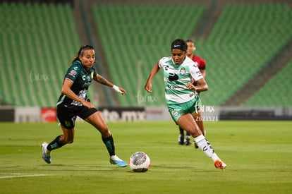 Juelle Love, Marypaz Barboza | Santos vs Leon femenil