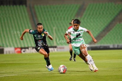 Juelle Love, Marypaz Barboza | Santos vs Leon femenil