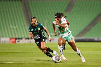 Juelle Love, Marypaz Barboza | Santos vs Leon femenil