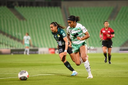 Juelle Love, Marypaz Barboza | Santos vs Leon femenil