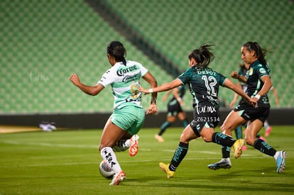 Juelle Love, Lixy Rodríguez | Santos vs Leon femenil