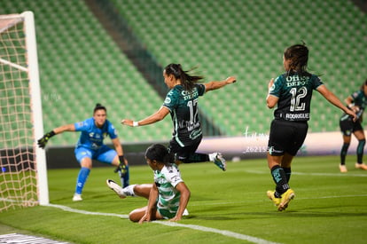 Juelle Love, Marypaz Barboza | Santos vs Leon femenil