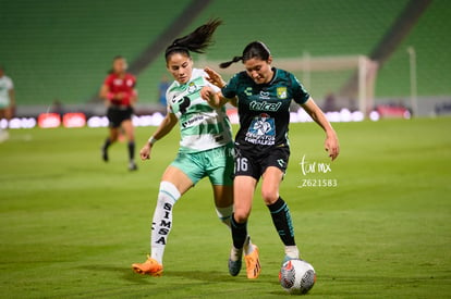 Katia Estrada, Mayalu Rausch | Santos vs Leon femenil