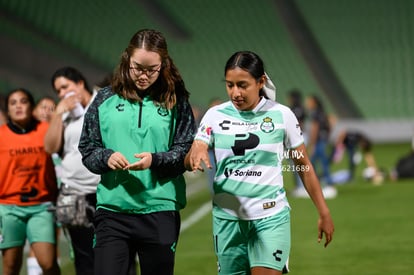 Cynthia Rodríguez, Luisa De Alba | Santos vs Leon femenil