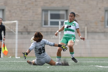 Alondra García, Celeste Guevara | Santos vs Mazatlán J8 C2023 Liga MX