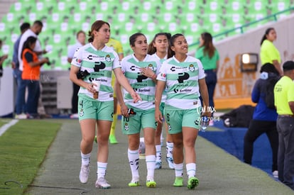 Lourdes De León, Brenda López, Daniela García | Santos vs Rayadas del Monterrey