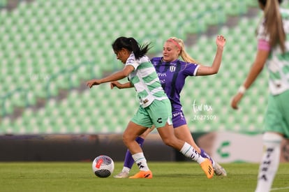 Brenda León, Carlee Giammona | Santos vs Rayadas del Monterrey