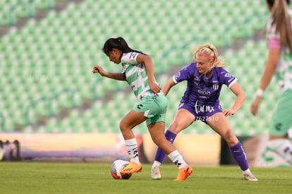 Brenda León, Carlee Giammona | Santos vs Rayadas del Monterrey