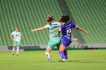 Luisa De Alba, Mariana Cadena | Santos vs Rayadas del Monterrey