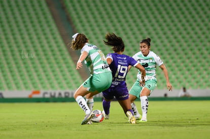 Luisa De Alba, Mariana Cadena | Santos vs Rayadas del Monterrey