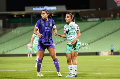 Mariana Cadena, Marianne Martínez | Santos vs Rayadas del Monterrey