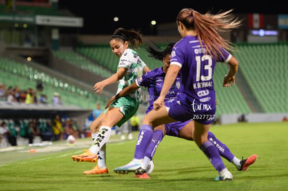 Katia Estrada, Karol Bernal | Santos vs Rayadas del Monterrey