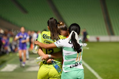 Luisa De Alba, Karol Contreras, Cynthia Rodríguez | Santos vs Rayadas del Monterrey