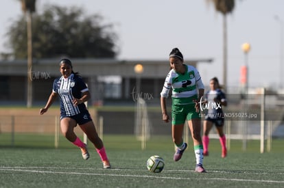 Paola Vidal | Guerreras del Santos Laguna vs Rayadas de Monterrey femenil sub 18