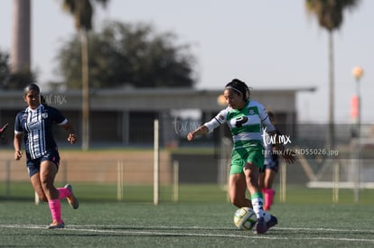 Gol de Generosa, Paola Vidal | Guerreras del Santos Laguna vs Rayadas de Monterrey femenil sub 18