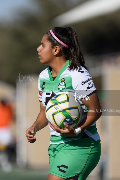 Paulina Peña | Guerreras del Santos Laguna vs Rayadas de Monterrey femenil sub 18