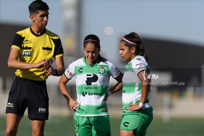 Paulina Peña, Maika Albéniz | Guerreras del Santos Laguna vs Rayadas de Monterrey femenil sub 18