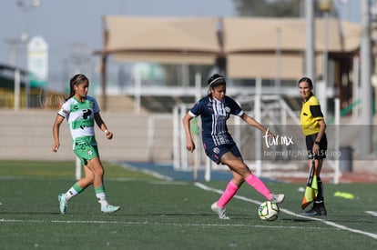 Andrea Cázares, Maika Albéniz | Guerreras del Santos Laguna vs Rayadas de Monterrey femenil sub 18