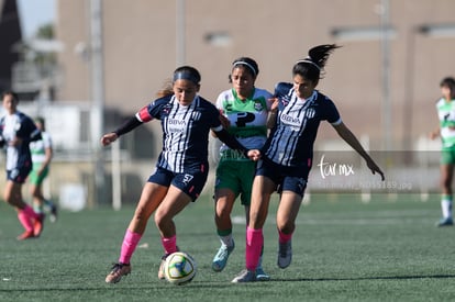 Ailin Serna, Ximena Peña, Andrea Cázares | Guerreras del Santos Laguna vs Rayadas de Monterrey femenil sub 18