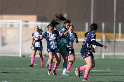 Yessenia Novella, Ximena Peña | Guerreras del Santos Laguna vs Rayadas de Monterrey femenil sub 18