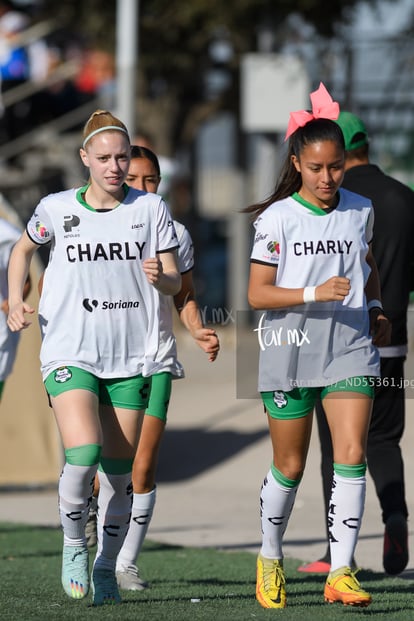 Alexa Ostos, Melany Cazares | Guerreras del Santos Laguna vs Rayadas de Monterrey femenil sub 18