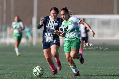 Ana Vásquez, Nancy Martínez | Guerreras del Santos Laguna vs Rayadas de Monterrey femenil sub 18