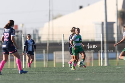 Mereli Zapata | Guerreras del Santos Laguna vs Rayadas de Monterrey femenil sub 18