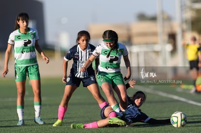 Tania Baca | Guerreras del Santos Laguna vs Rayadas de Monterrey femenil sub 18