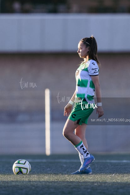 María De León | Guerreras del Santos Laguna vs Rayadas de Monterrey femenil sub 18