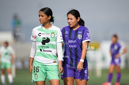 María Sosa, Aylin Salais | Santos vs Rayadas del Monterrey sub 19