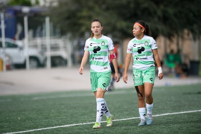 María De León, Mereli Zapata | Santos vs Rayadas del Monterrey sub 19